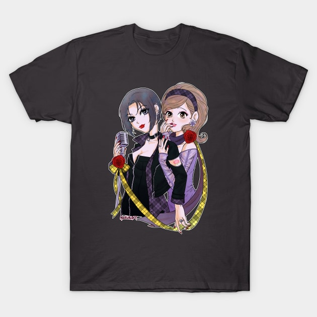 Nana & Hachi T-Shirt by MeikosArt